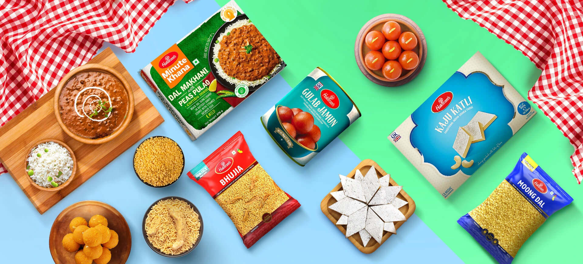 Authentic Indian Sweets and Snacks